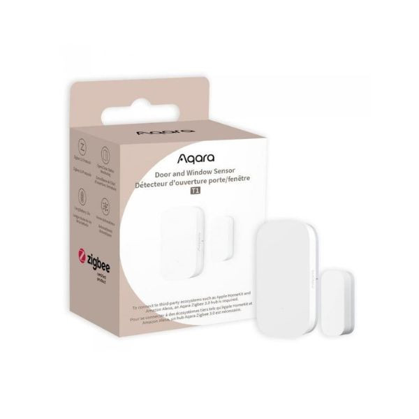 AQARA T1 vezetéknélküli ajtó/ablaknyitás érzékelő (Zigbee 3.0) Aqara DW-S03D
