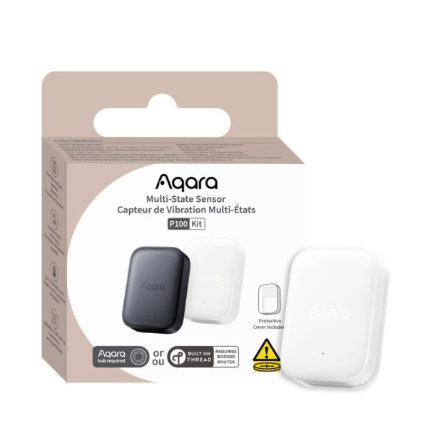 Aqara Multi-State Sensor P100 – multi szenzor: ajtó/ablak nyitás, rezgés és dőlésszög érzékelő; Zigbee+ Thread, fehér (VB-S03DW) Aqara Aqara Multi-State Sensor P100 – multi szenzor: ajtó/ablak nyitás, rezgés és dőlésszög érzékelő; Zigbee+ Thread, fehér (VB-S03DW) Aqara