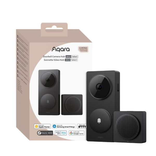 Aqara G410 Select okos videó kaputelefon + hub, fekete (CH-C09D) Aqara CH-C09D Aqara G410 Select okos videó kaputelefon + hub, fekete (CH-C09D) Aqara CH-C09D
