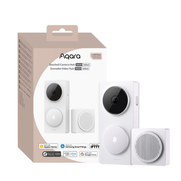 Aqara G410 Select okos videó kaputelefon + hub, fehér (CH-C09DW) Aqara CH-C09DW Aqara G410 Select okos videó kaputelefon + hub, fehér (CH-C09DW) Aqara CH-C09DW