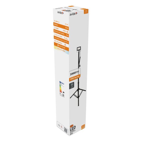 Avide LED Opál Reflektor Slim SMD 20W NW 4000K 1 fej Tripoddal | BR (SKU:ARFFLNW-20W-TRIPOD-S) Tripodos Avide LED Opál Reflektor Slim SMD 20W NW 4000K 1 fej Tripoddal | BR (SKU:ARFFLNW-20W-TRIPOD-S) Tripodos
