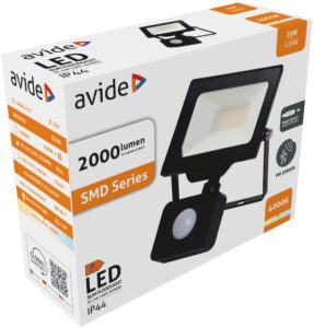 Avide LED Opál Reflektor Slim SMD 20W NW 4000K Mozg.érz. PIR Gyorscsat. | BR (SKU:ARFFLNW-20WQC-PIR) Gyorscsatlakozós Avide LED Opál Reflektor Slim SMD 20W NW 4000K Mozg.érz. PIR Gyorscsat. | BR (SKU:ARFFLNW-20WQC-PIR) Gyorscsatlakozós