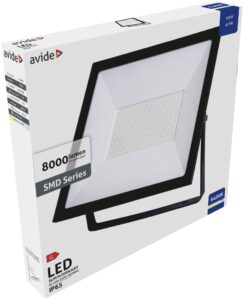 Avide Value LED Reflektor Slim SMD 100W CW 6400K | BR (SKU:ASFLCW-100W) ECO sorozat