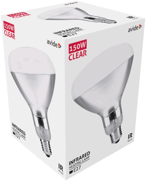 Avide Infra Izzó E27 150W Clear | BR (SKU:ASIR27-150W-C) Speciális izzók Avide Infra Izzó E27 150W Clear | BR (SKU:ASIR27-150W-C) Speciális izzók