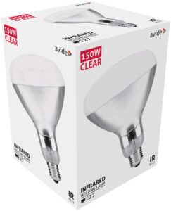Avide Infra Izzó E27 150W Clear | BR (SKU:ASIR27-150W-C) Infra