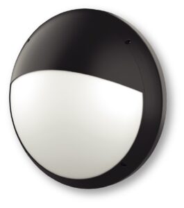 Avide Cseppálló Mennyezeti Lámpa Félárnyékoló Gyűrű 30cm Fekete (AVIDE MARS 20W és 25W-hoz) | BR (SKU:ATBHL-SS-30) IP Védett