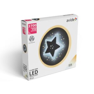 Avide Fali Design Oyster Ellery mini 3 kapcsolási mód 33W | BR (SKU:AWDO3S-ELLM) Fali