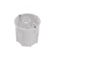 Műanyag szerelvénydoboz csavarokkal, narancssárga, mély, 60mm, IP30 Szerelvénydobozok