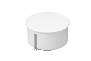 Gipszkarton szerelvénydoboz fedéllel, kör alakú, PO70, fehér, 45mm, IP30 Gipszkarton szerelvénydobozok