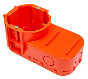 Süllyesztett szerelvénydoboz, 60 mm, Ø68, elektronikához, narancssárga Szerelvénydobozok Süllyesztett szerelvénydoboz, 60 mm, Ø68, elektronikához, narancssárga Szerelvénydobozok