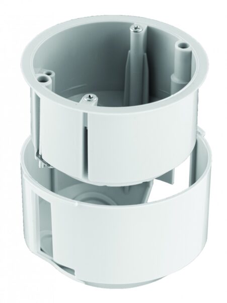 KUP68 szerelvénydoboz gipszkarton falhoz, speciális külső hüvellyel, 52mm Gipszkarton szerelvénydobozok KUP68 szerelvénydoboz gipszkarton falhoz, speciális külső hüvellyel, 52mm Gipszkarton szerelvénydobozok