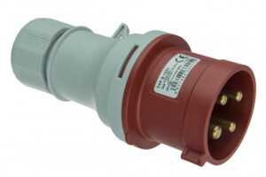 Ipari lengő dugvilla 400V, 4p, 32A, IP44 Ipari dugaljak, dugvillák