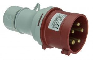 Ipari lengő dugvilla 400V, 5p, 32A, IP44 Ipari dugaljak, dugvillák
