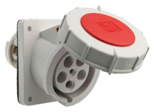 Aljzat táblához 63A 5p; IP67 Beépíthető aljzatok