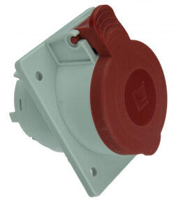 Tábla aljzat gyorscsatlakozóval 16A/5P Beépíthető aljzatok