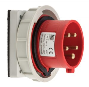 Beépíthető dugvilla, 16A 5P; IP67 Beépíthető csatlakozók