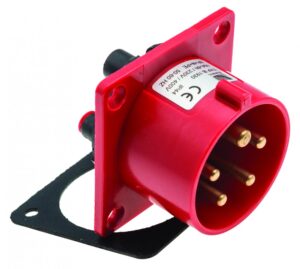 Beépíthető dugvilla, 16A 5P; IP44 Beépíthető csatlakozók