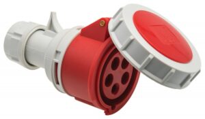 Lengő Ipari csatlakozóaljzat 16A 5P; IP67 Ipari dugaljak, dugvillák