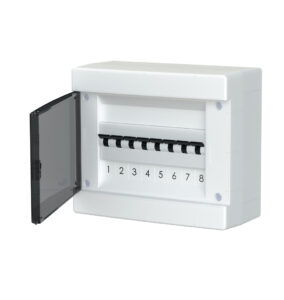 8 modulos falon kívüli lakáselosztó Falon kívüli moduláris lakáselosztók