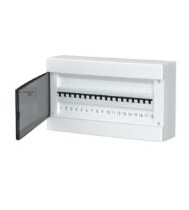 18 modulos falon kívüli lakáselosztó Falon kívüli moduláris lakáselosztók