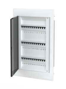 36 modulos süllyesztett lakáselosztó (3×12) Lakáselosztók, szekrények