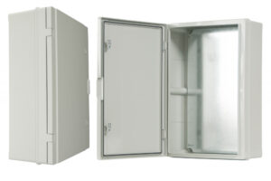 Hermetikus elosztószekrény 410mm; IP65 Lakáselosztók, szekrények