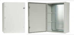 Hermetikus elosztószekrény 265mm; IP65 Lakáselosztók, szekrények