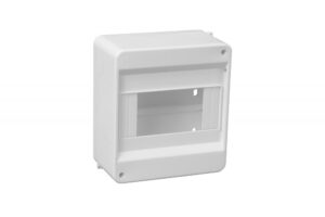 Lakáselosztó, ajtó nélküli, 6 modul Ajtó nélküli lakáselosztók