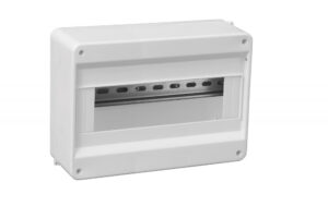 Lakáselosztó, ajtó nélküli, 12 modul Ajtó nélküli lakáselosztók