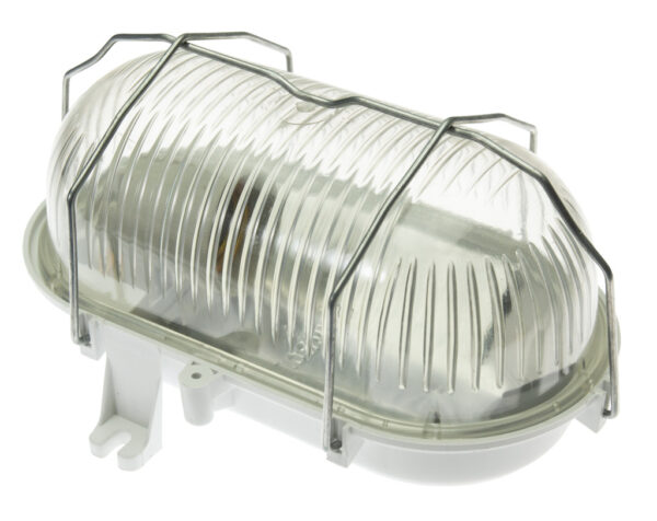 Hajólámpa fém hálóval, UV-álló műanyag búrával 100W; IP44 Lámpák Hajólámpa fém hálóval, UV-álló műanyag búrával 100W; IP44 Lámpák