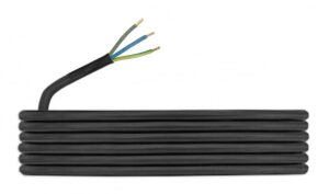 Csatlakozó vezeték H05VV-F3x1,5  -3m Szerelhető gumi vezetékek