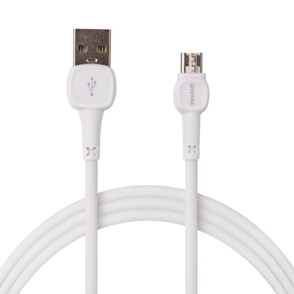 Entac Töltőkábel USB A -> Mikro Classic Fehér 150cm *Sérült Csomagolás* | BR (SKU:ECUSB-AM2-PP-W1.5-SCS) Töltőkábelek Entac Töltőkábel USB A -> Mikro Classic Fehér 150cm *Sérült Csomagolás* | BR (SKU:ECUSB-AM2-PP-W1.5-SCS) Töltőkábelek