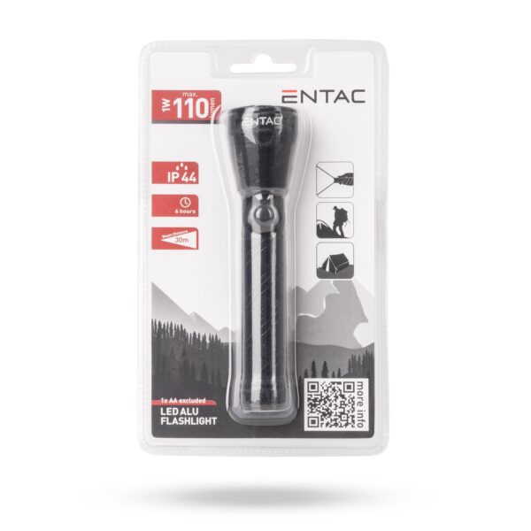 Entac Elemlámpa 1W Alu – 1db AA | BR (SKU:EFL-1W-ALU) Elemlámpa