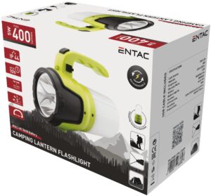 Entac Elemlámpa 5W – Kempinglámpa funkcióval | BR (SKU:EFL-CAMP) Elemlámpa