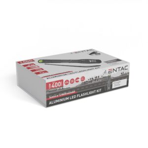 Entac Elemlámpa Fókuszálható Alu 10W | BR (SKU:EFL-ZOOM-10W-ALU-XHP) Elemlámpa