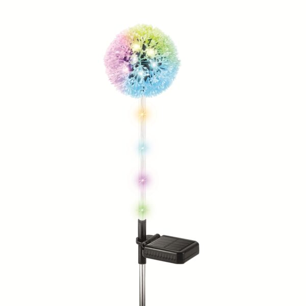 Entac Kerti Szolár Lámpa,Pitypang, 720mm, 15db Multicolor LED | BR (SKU:EGSL-P15LMC-72-DAND) Formák