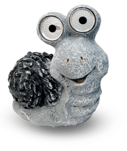 Entac Kerti Szolár Lámpa, Csiga, 190mm, 2db WW SMD LED | BR (SKU:EGSL-P2LWW-19-SNAIL) Formák