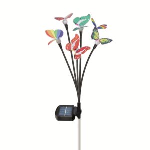 Entac Kerti Szolár Lámpa, Pillangók, 660mm, 6db WW SMD LED | BR (SKU:EGSL-P6LWW-66-BFLY) Formák