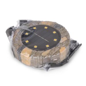 Entac Kerti Szolár Talajlámpa, 12db WW SMD LED, Mozaik | BR (SKU:EGSL-P8LGR-M) Formák