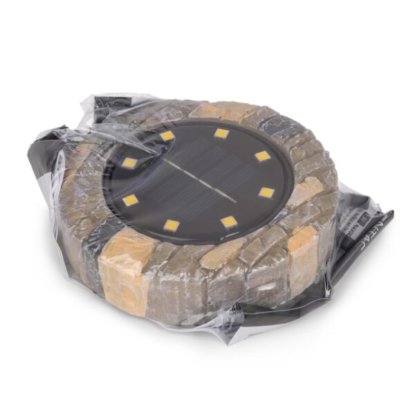 Entac Kerti Szolár Talajlámpa, 12db WW SMD LED, Mozaik | BR (SKU:EGSL-P8LGR-M) Formák