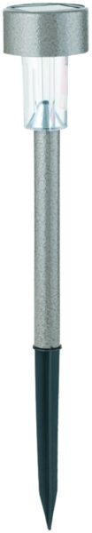 Entac Kerti Szolár Lámpa 360mm Rozsdamentes acél Szürke 1 LED 1 db | BR (SKU:EGSL-SS1LC36-G-PDQ-1) Fémházas egyszerű Entac Kerti Szolár Lámpa 360mm Rozsdamentes acél Szürke 1 LED 1 db | BR (SKU:EGSL-SS1LC36-G-PDQ-1) Fémházas egyszerű
