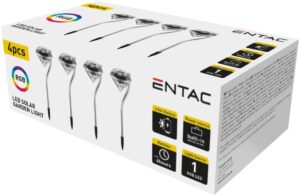 Entac Kerti Szolár Lámpa Katicabogár, 14.5x12x6cm, 6db SMD LED, zöld | BR (SKU:EGSL-P6LWW-LB-G) Formák