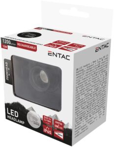 Entac Fejlámpa Fókuszálható Szenzoros 10W XHP50+RED | BR (SKU:EHL-ZH-10W-R) Fejlámpa