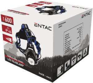Entac Fejlámpa Fókuszálható 5W Alu | BR (SKU:EHL-ZOOM-5W-ALU) Fejlámpa