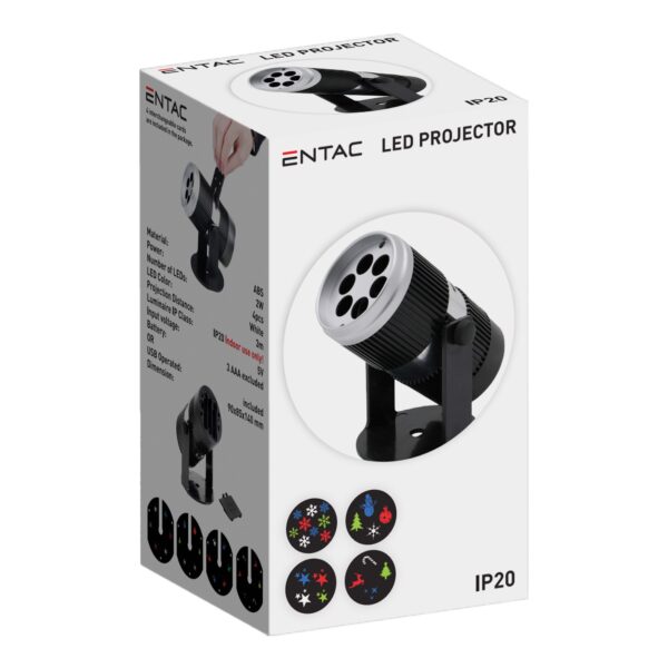 Entac Cserélhető LED projektoros reflektor | BR (SKU:ELPL-2W-4C) Projektor Entac Cserélhető LED projektoros reflektor | BR (SKU:ELPL-2W-4C) Projektor
