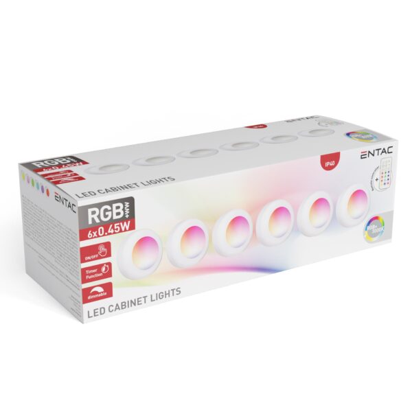 Entac Mini Hordozható Éjjeli Fény 0.45W RGB + Távir. 6db/csomag | BR (SKU:EMPNL-0.45W-RGB) Éjjeli fény Entac Mini Hordozható Éjjeli Fény 0.45W RGB + Távir. 6db/csomag | BR (SKU:EMPNL-0.45W-RGB) Éjjeli fény