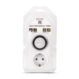 Entac Mechanikus Időzítő Napi, 24 program/nap | BR (SKU:EMT24-1E) Időzítő