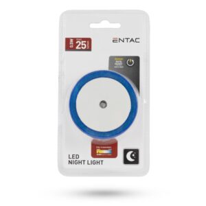 Entac Éjjeli Fény 0.5W Kör CW Kék | BR (SKU:ENL-CC-0.5W-DSB) Éjjeli fény