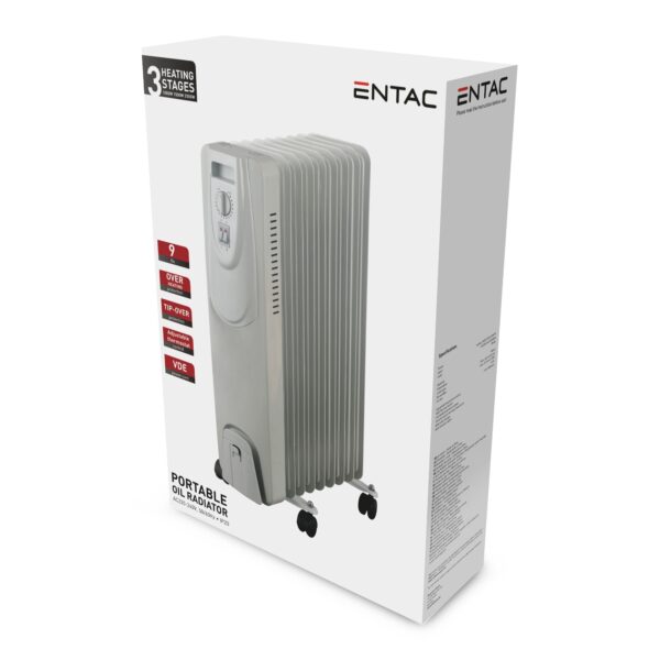 Entac Olajradiátor 9 taggal 2000W | BR (SKU:EOH-9FIN2000-T) Fűtőtestek Entac Olajradiátor 9 taggal 2000W | BR (SKU:EOH-9FIN2000-T) Fűtőtestek