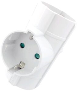 Entac Hálózati Adapter T Elosztó (3 Földelt) | BR (SKU:EPAG-T3EE) Hálózati adapter Entac Hálózati Adapter T Elosztó (3 Földelt) | BR (SKU:EPAG-T3EE) Hálózati adapter